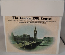 British Data Archive The London 1901 Census 45 Disc Boxset A33 G164