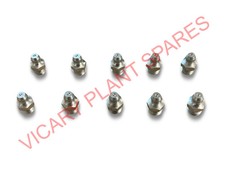 X10 GREASE NIPPLE 1/8 BSP JCB