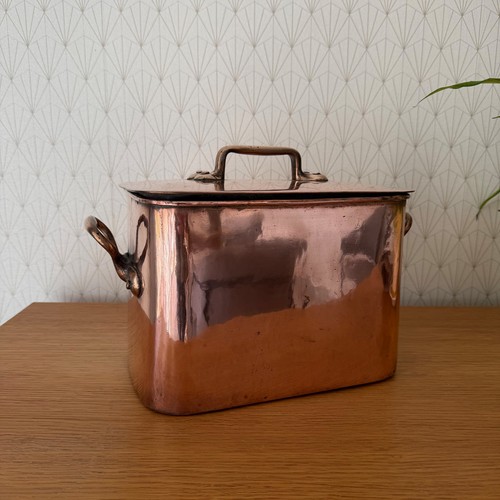 French copper stock pot - french,