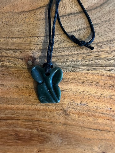 Hand carved pendant necklace - hand,