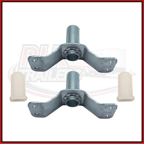 Front ramp hinge assembly - front,