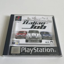 The Italian Job Sony PS1 Game Complete No Manual UK PAL - DAMAGED CASE