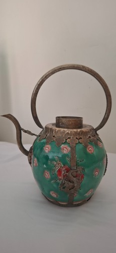 Antique chinese tibetan teapot - tibetan,