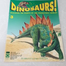 Vintage Rare Dinosaur Magazine Number # 3 from 1992 90s