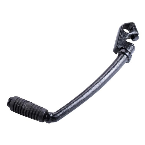 Black motorcycle kick starter - kick,