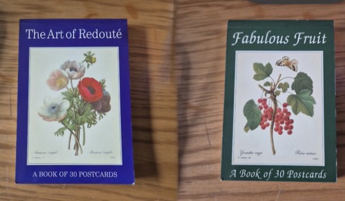 Rare vintage redoute books - x,