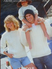 SIRDAR ARAN Knitting Pattern
