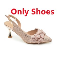 Crystal High Heel Shoes with