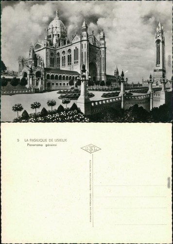Cpa lisieux eglise - lisieux,