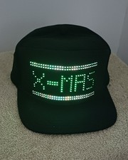 Xmas LED Snapback Hat RGB