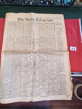 The Daily Telegraph Newspaper (29 January 1936) King George Death No Supplement