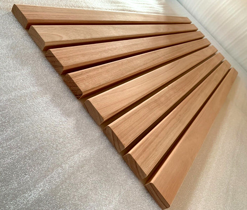 Garden bench slats solid red - slats,