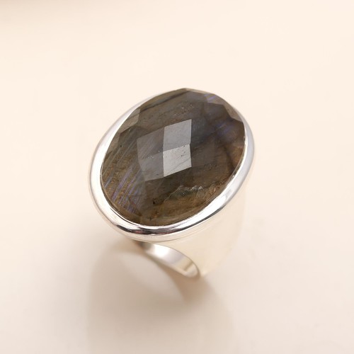 Oval natural labradorite - natural,