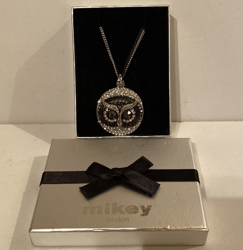 Mikey london owl - owl, necklace