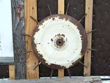 Industrial farm rusty rotary - industrial,
