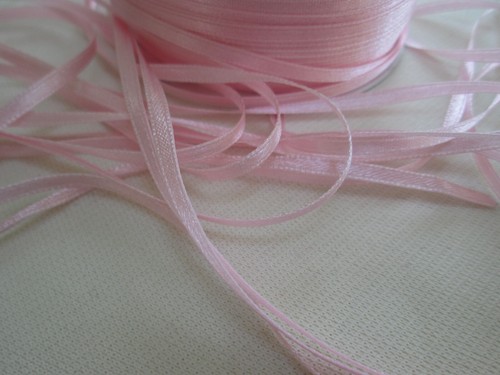 3mm double faced - faced, ribbon