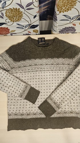 Musto lambs wool jumper size - musto,