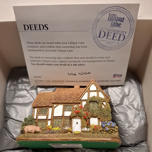Lilliput lane collectors club - lilliput,