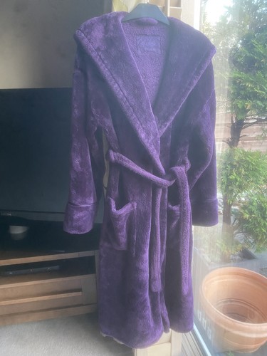 Rosie purple hooded - m&s,