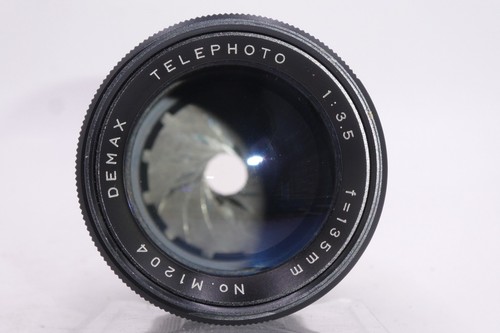 Vintage demax 135mm - vintage, lens