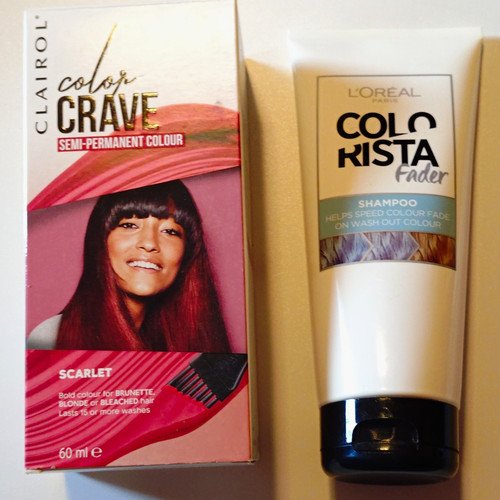 Clairol scarlet semi - scarlet, semi-perm