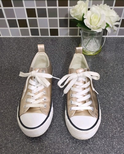 Primark gold metallic faux - primark,