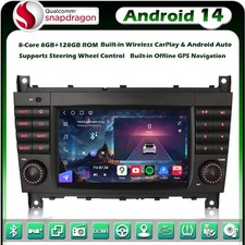 128GB 8-Core Android 14 Car