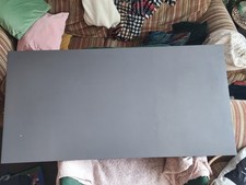 IKEA LAGKAPTEN and blue legs table