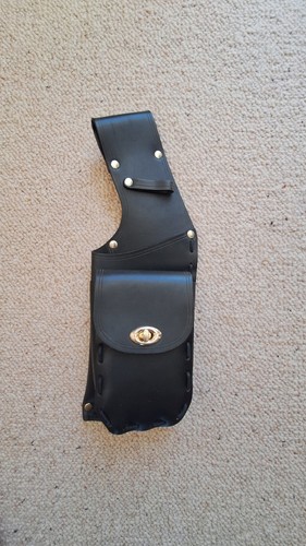 Black leather left - leather,