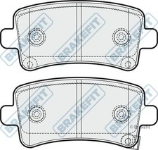 APEC Rear Brake Pad Set for