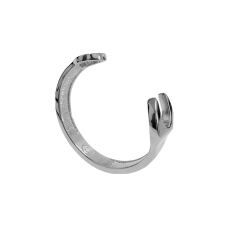 Silver plated men - plated, spanner