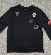 Men's Size Large Dropdead Game Of Thrones HBO Black Pullover Crew Neck Sweater