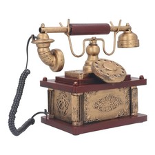 Vintage Phone Decor Nostalgic Elegance Retro Landline Telephone For Home
