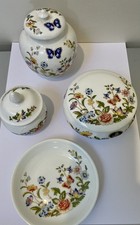 Aynsley Cottage Garden Collection X 4 Fine Bone China