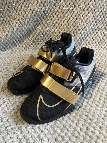 Nike romaleos black metallic - nike, black-metallic