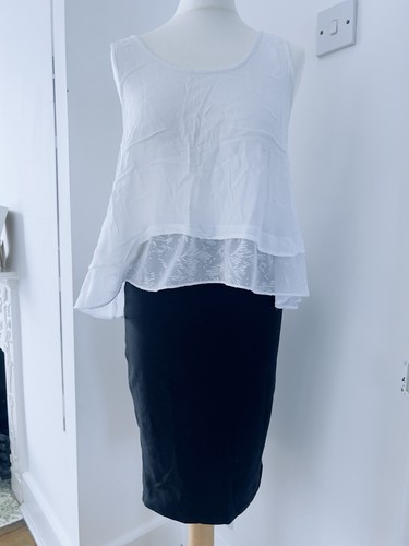 Matalan white sleeveless - matalan,