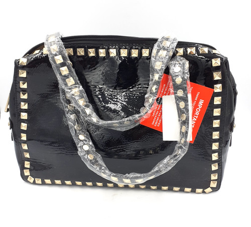 Black patent leather - patent, handbag