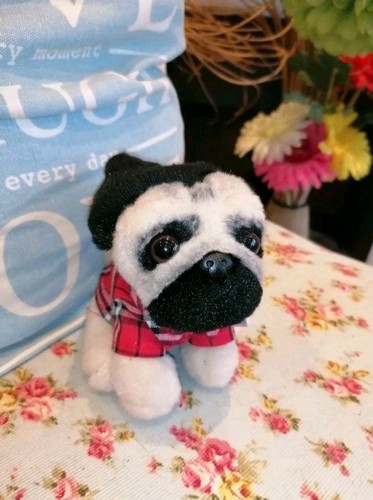 Pug soft toy - pug,