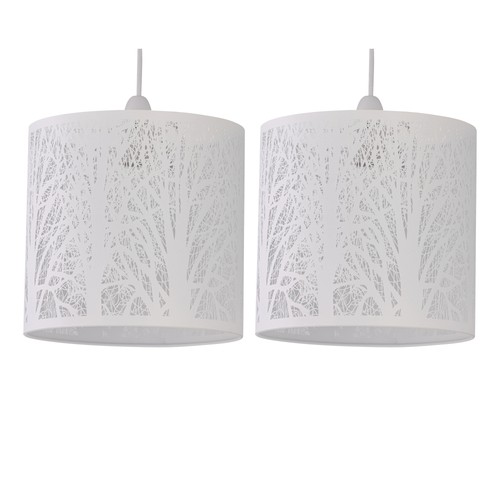 Set white forest 23cm - set, of