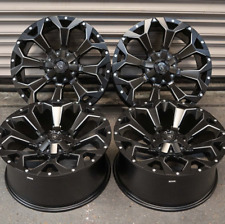 X Class Navara 20” Alloy Wheels Spartan SW1 L200 Satin Black 6x114.3