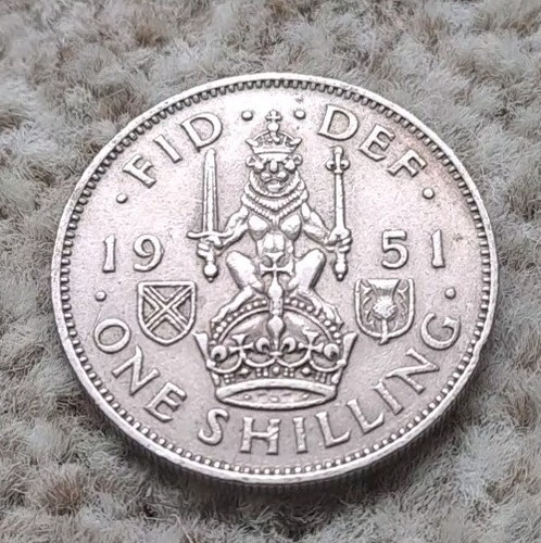 Shilling scottish crest - shilling,