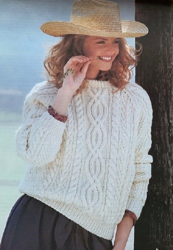 Ls017 knitting pattern ladies - knitting,
