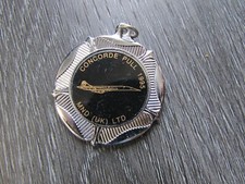 Concorde 1995 Supersonic Jet Pull for MND UK Fundraising Medal Fob Medallion