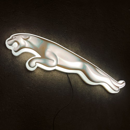 Jaguar leaper led illuminated - jaguar,
