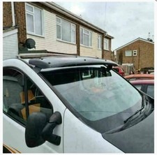 SUN VISOR WIND DEFLECTOR (5mm) FITS R. TRAFIC VAUXHALL VIVARO 2001-2021