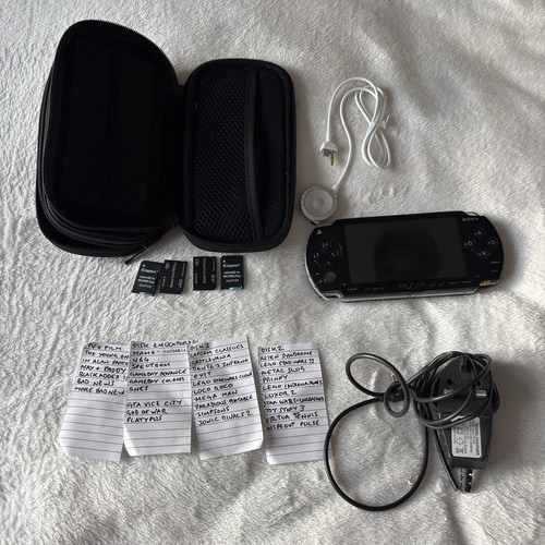 Sony psp black handheld - sony,