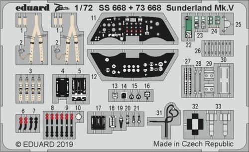 Eduard ss668 short - 1:72,