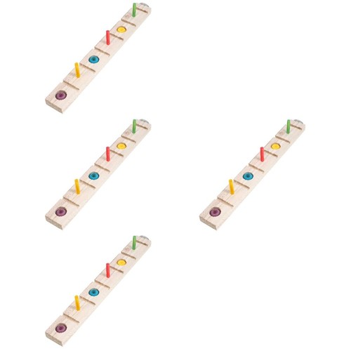 Reusable wooden parrot perches - wooden,