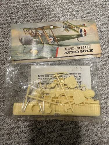 Airfix avro 504k airplane - 1:72,