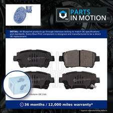 Brake Pads Set fits TOYOTA YARIS CP1, SCP1 1.3 Front 99 to 05 Blue Print Quality